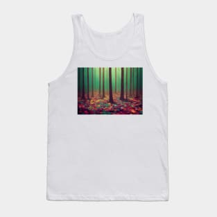 Cute trees on magical lands Tank Top